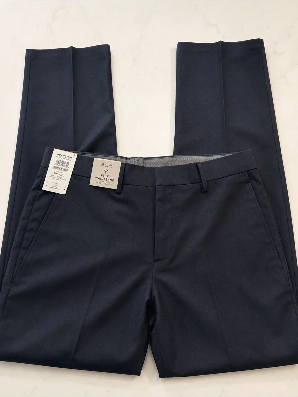 NWT Kenneth Cole Reaction Stretch Slim Fit Dress Pants 29x30